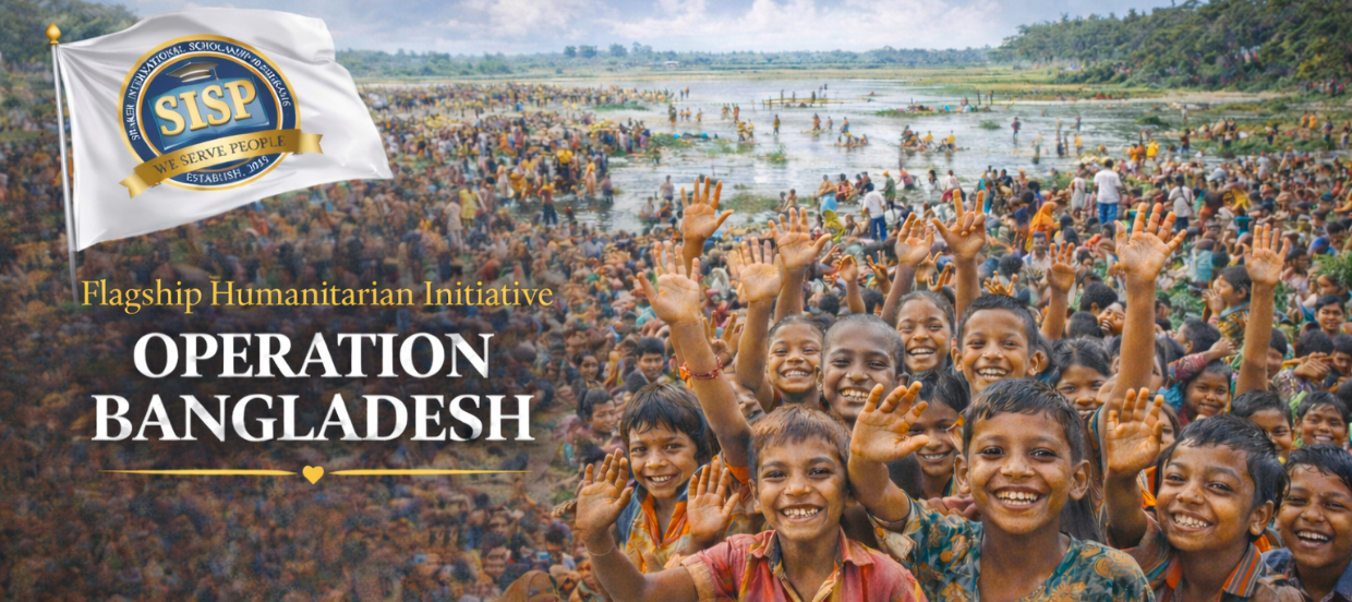 Operation Bangladesh humanitarian vision by Morad Shaker and SISP